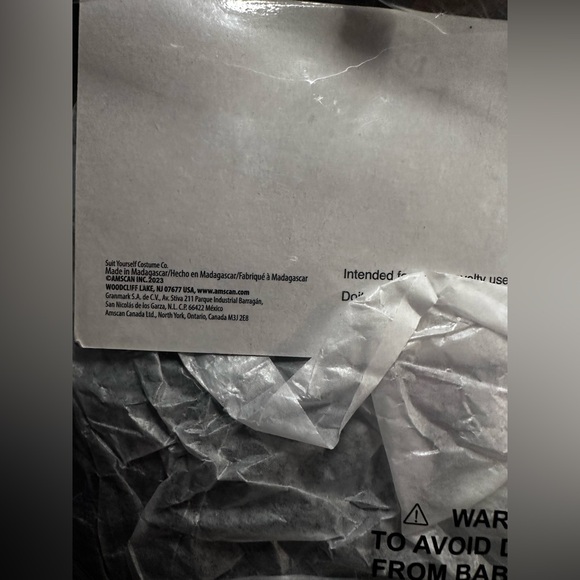 Skeleton Glow-in-the-Dark Full Body Catsuit Costume Adult Size L/XL NWT - Picture 7 of 9